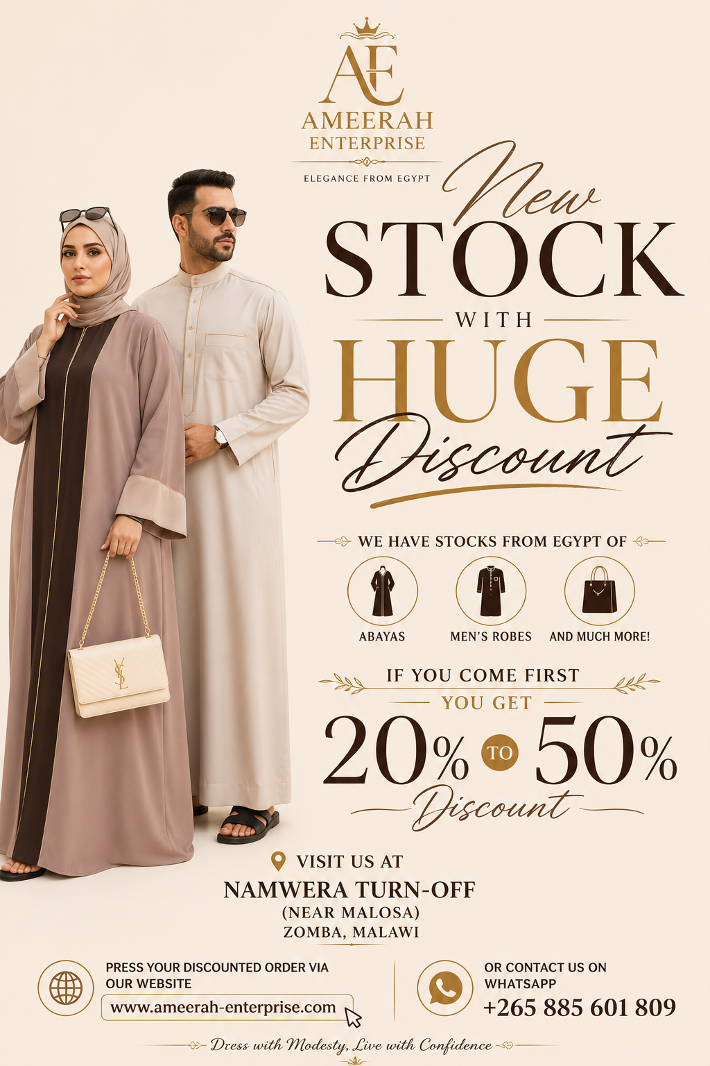 Abayas sampling